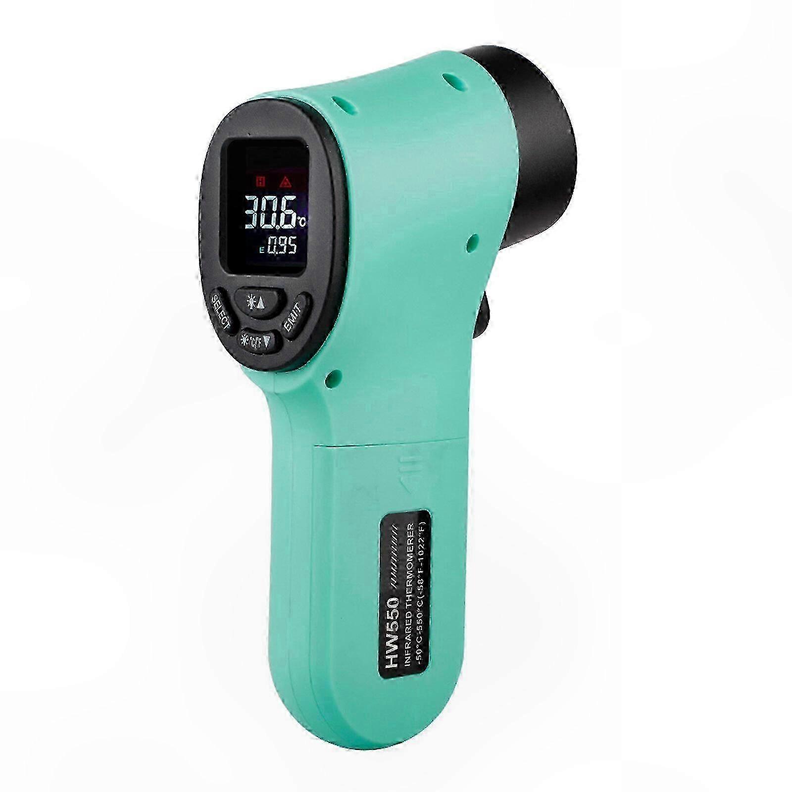 Non-Contact Infrared Thermometer Gun - Digital Laser Pyrometer for Temperature Measurement
