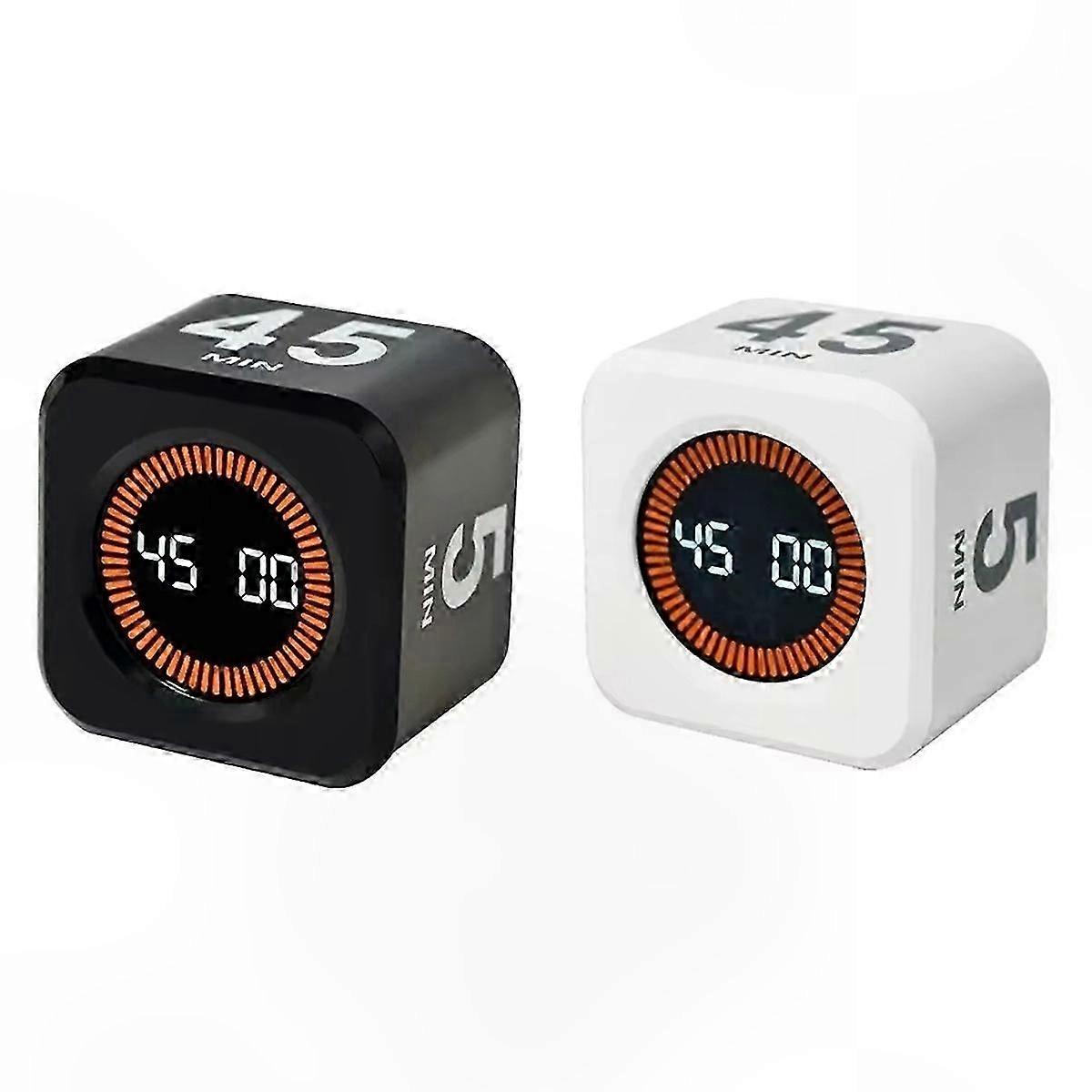 LED Timer Cube with Visual Display for Kids