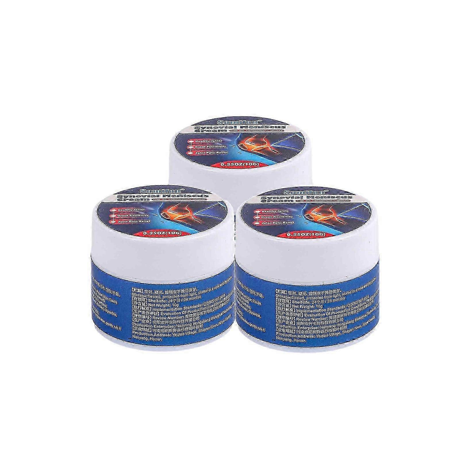 3Pcs 10g Synovial Meniscus Paste Relieve Arthritis Knee Pain Strain Relief Pain