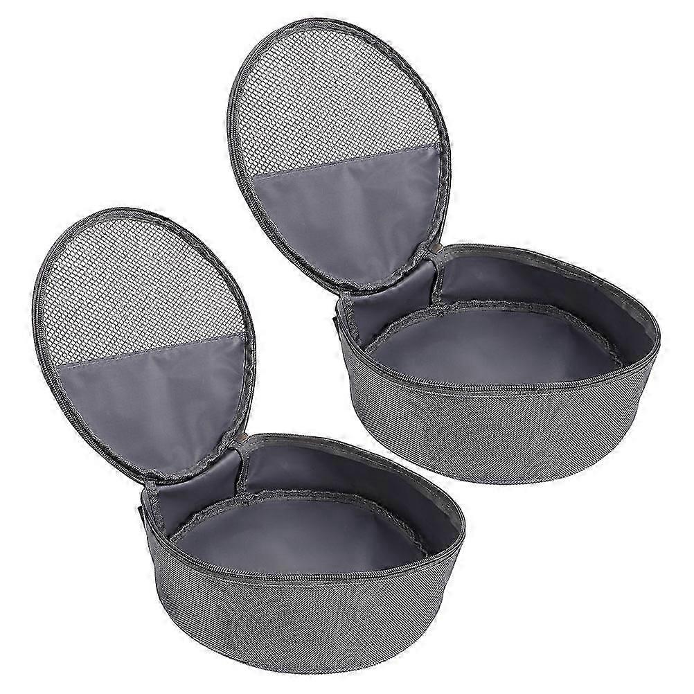 Camping Equipment Storage Bag Portable Camping Cookware Storage Bag Hiking 2Pcs