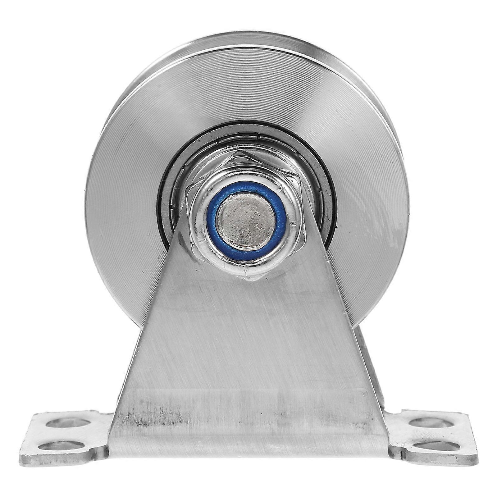 Sliding Doors Triangular Track Roller Pulley System For Industrial Use 6.70X6.10X2.80CM Heavy-Duty 1Set
