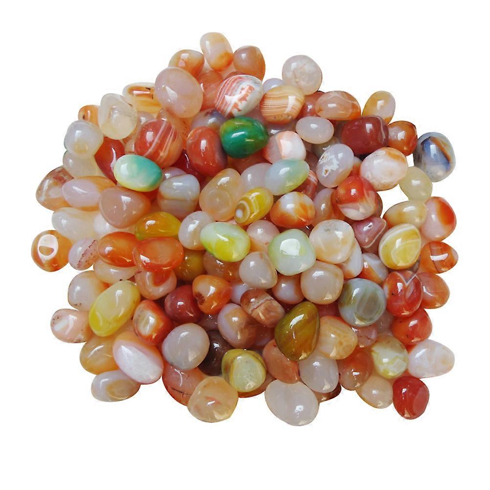 Colorful Polished Natural Irregular Jade Stones Mixed Crystal Agate Pebbles For Fish Bowl Decor Diy Crafts Indoor Landscaping With Unique Shapes And