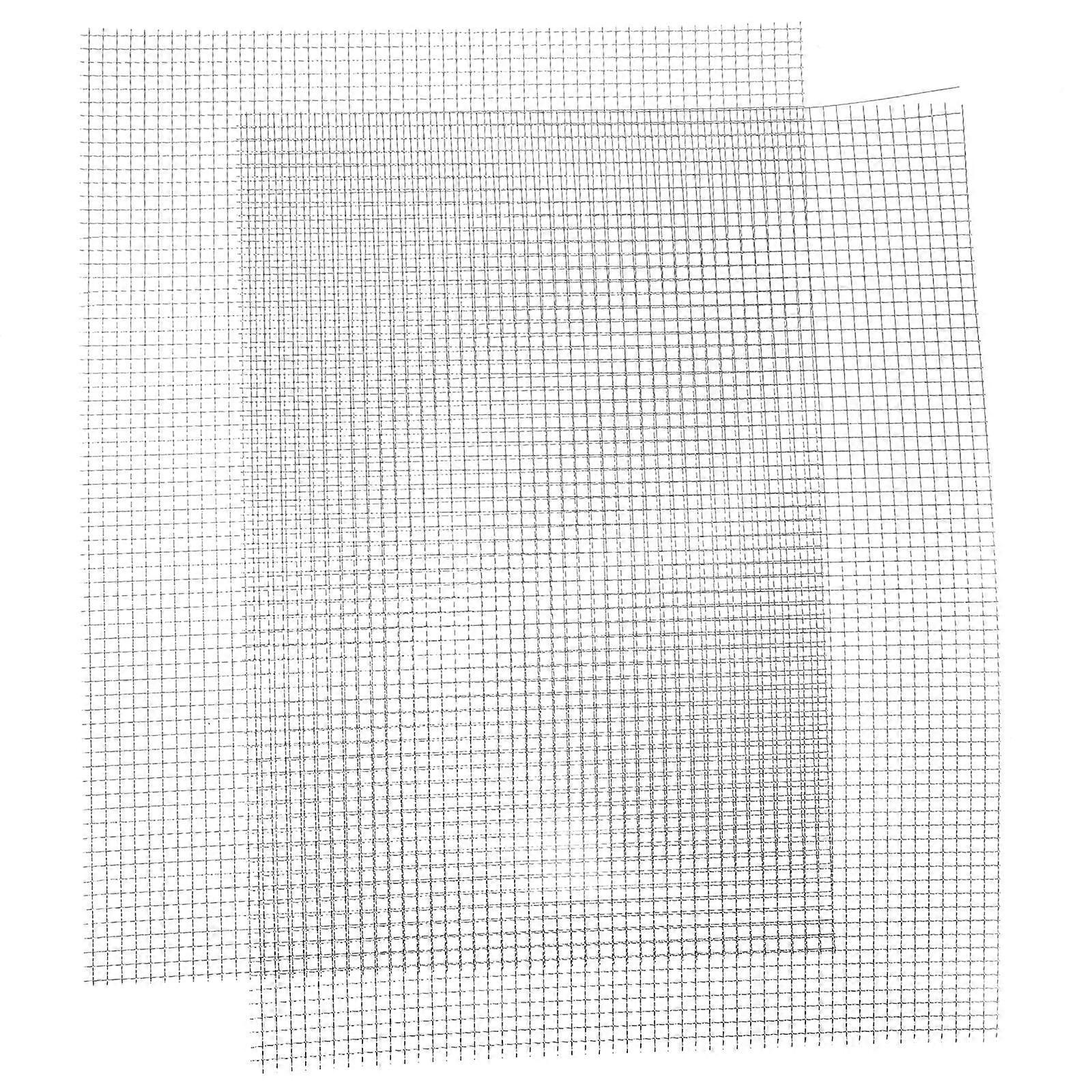 2pcs Wire Mesh Screens for Outdoor Air Vents – Insect Protection, Easy Install, Suitable for Windows, Doors, and Vents