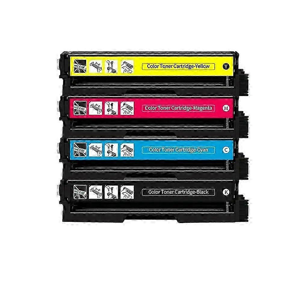 أسطوانة وخرطوشة حبر متوافقة مع موديلات C230 C235 - 006R04391 ، 006R04392 ، 006R04393 ، 006R04394 (أصفر ، بدون رقاقة)