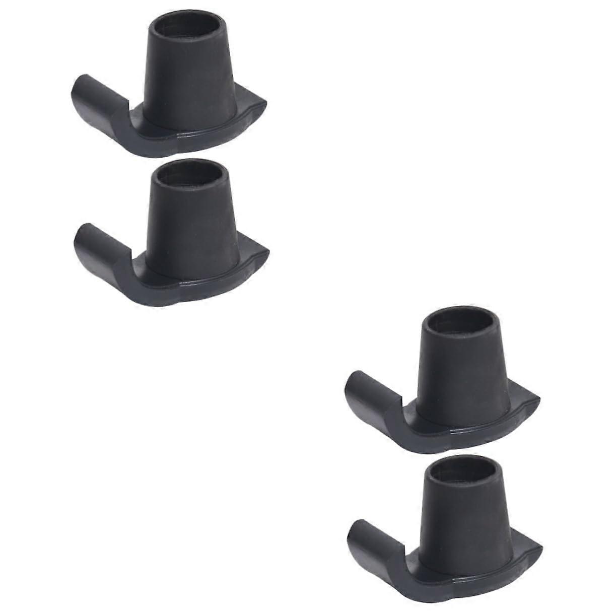Non-Slip Sledge Feet Pack Of 4 Non-Stick Coated Sliding Feet For Walking Aids And Gliders Plastic Walker Feet Coasters