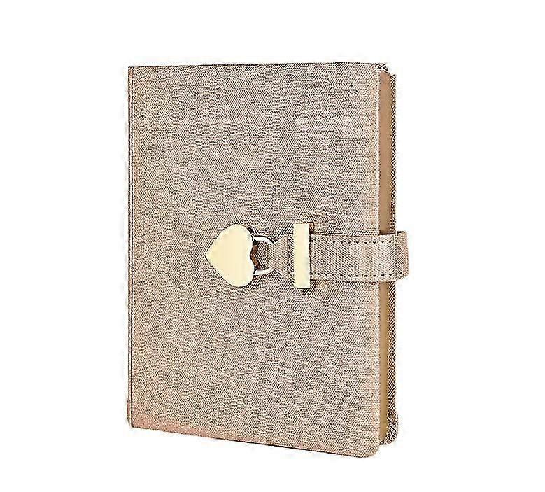 Diary with Lock for Girls Heart Shaped Lock Diary
