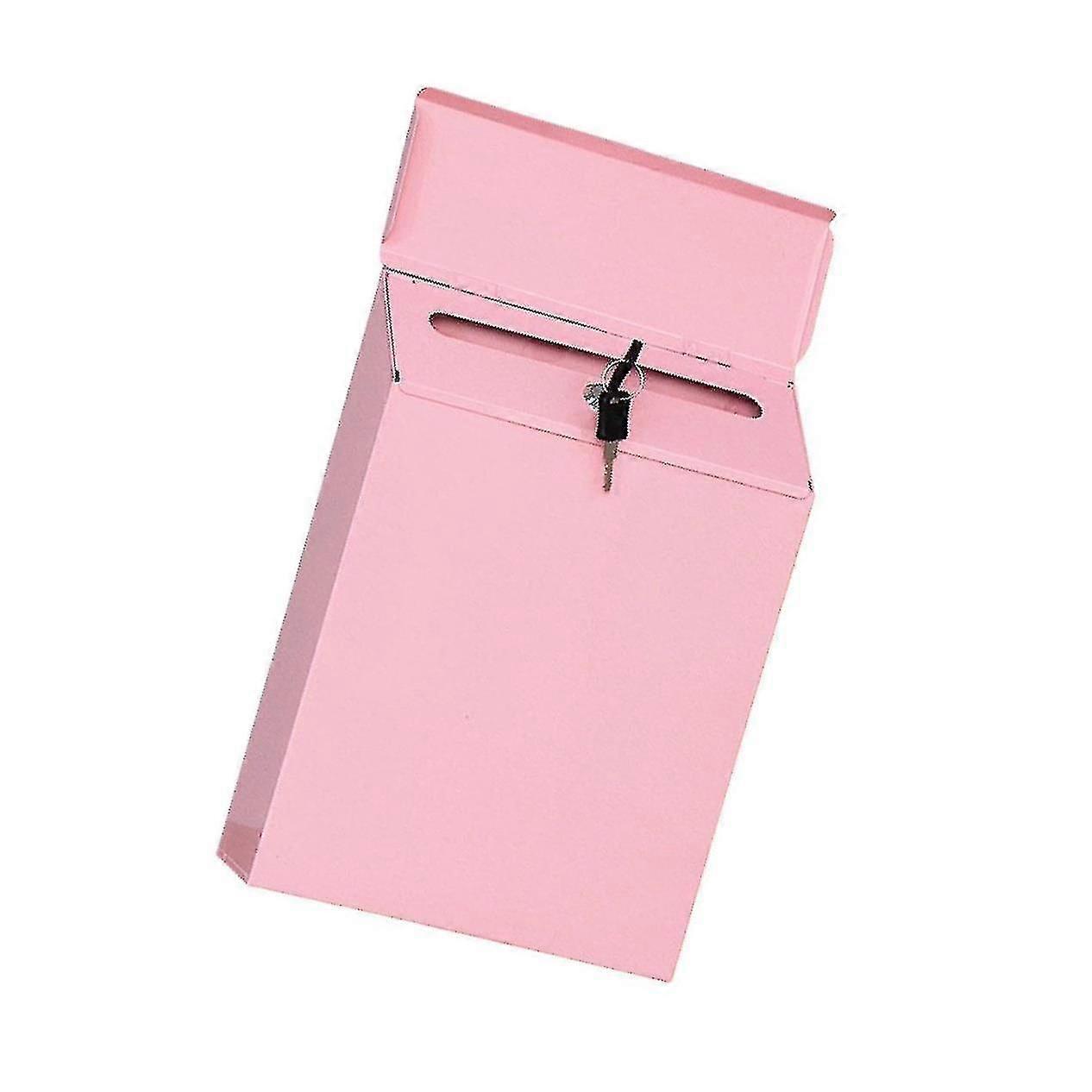 Mailbox Locking Wall Mounted Comment Drop Box Payments Holder Postbox Green