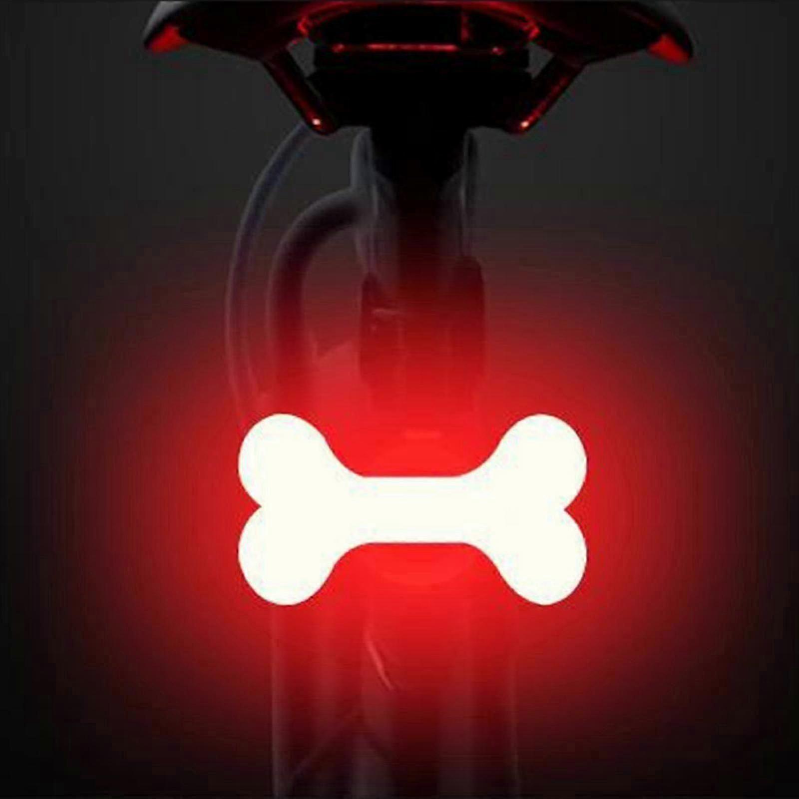 Led-pyörän valo, kevyt, pyörälle, mtb, pyöräily - luu