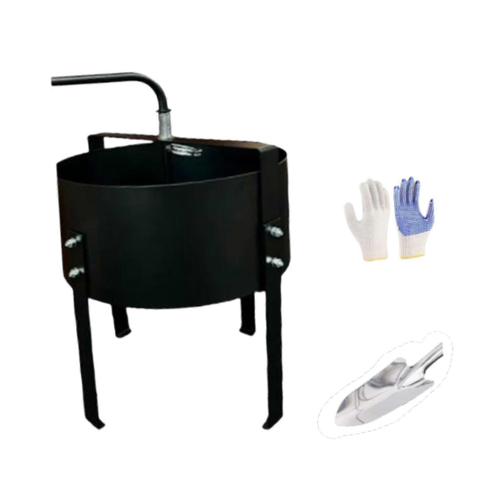 Rotational Base Sifter Mesh Screen, Metal Frame, Lightweight Compost Strainer For Gardens