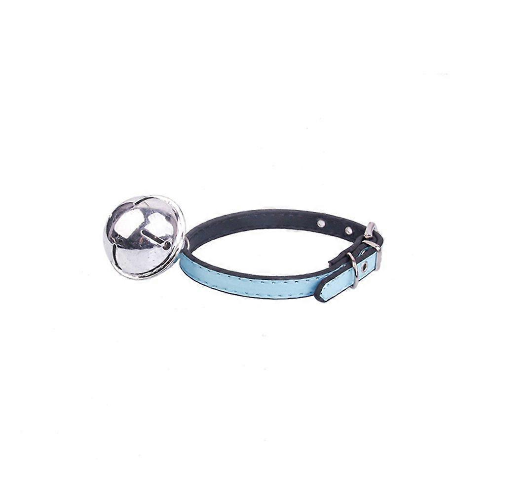 Cat Dog Adjustable Collar with Bell for Small Pets Puppy Kitten Teddy – S Blue