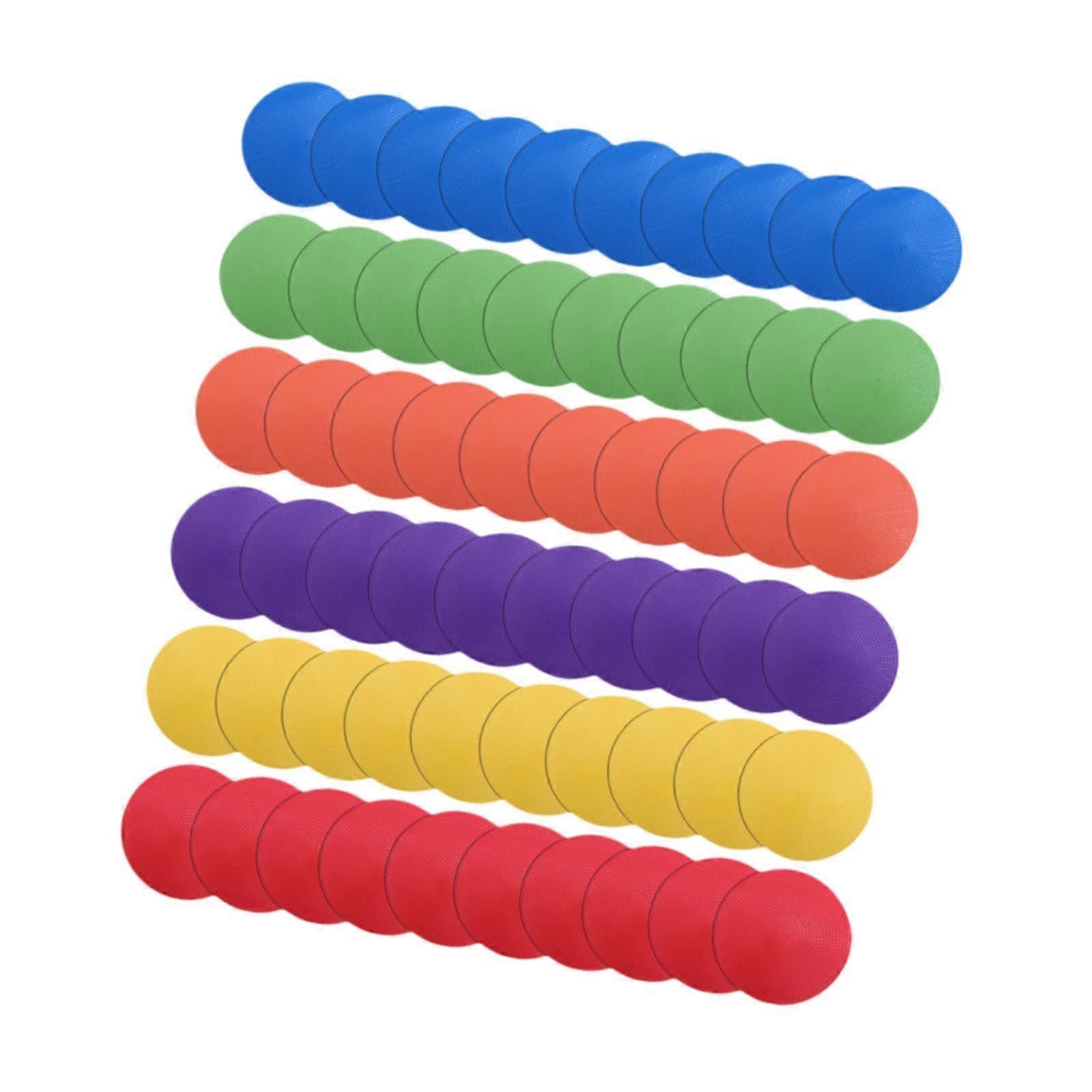 Spot Marker 60-Pack Ground Markers For Basketball And Football Training Court And Field Practice