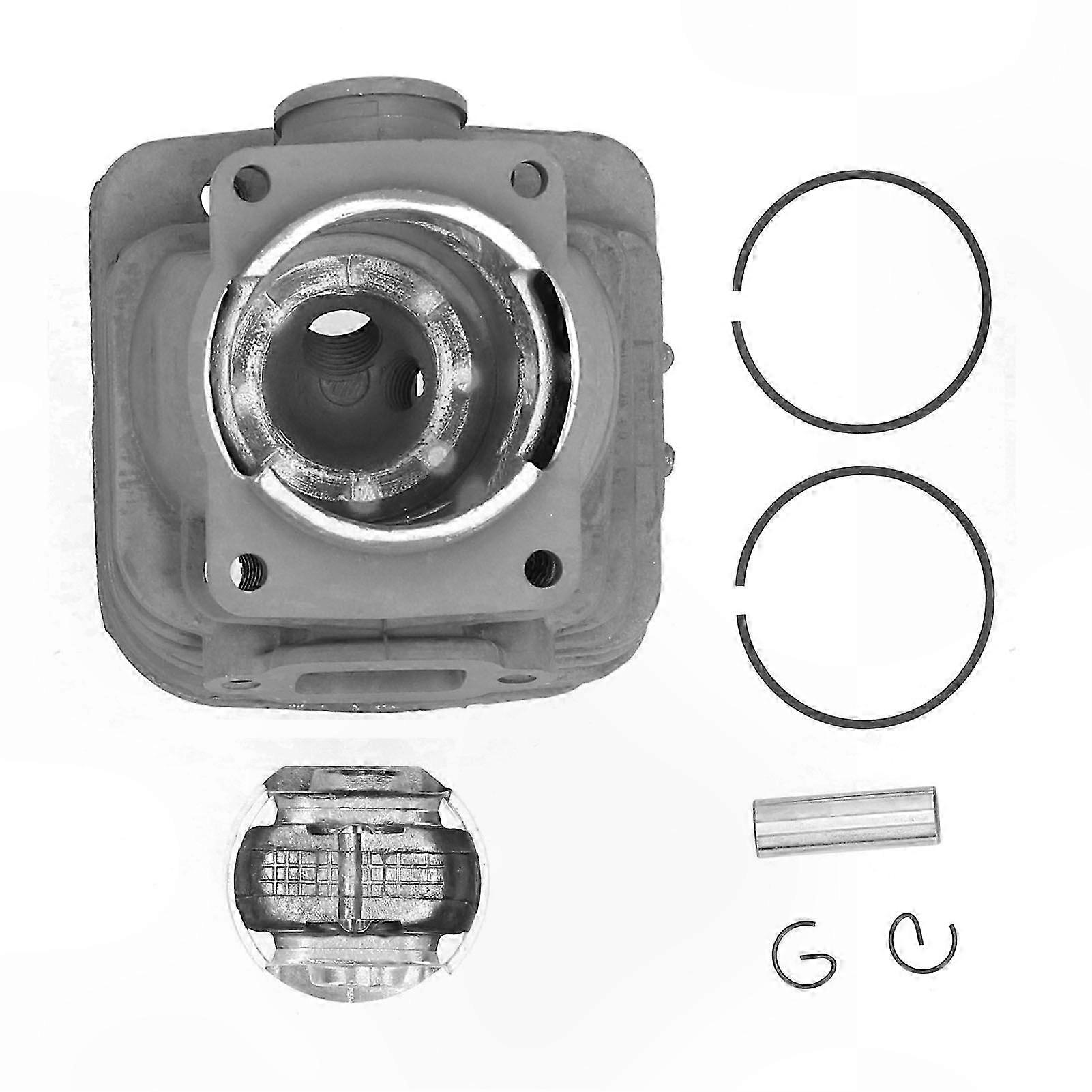 Cylinder Piston Kit for Garden Chainsaw 47mm Replacement Part Accessory Compatible with Various Models