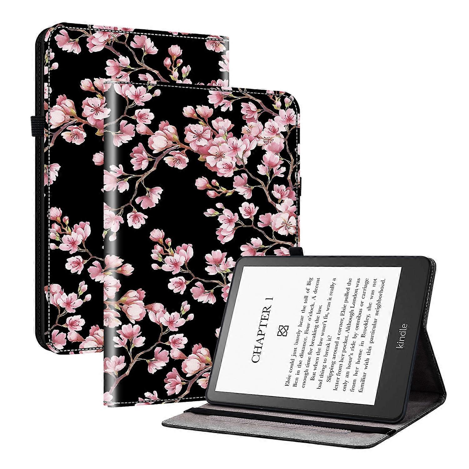 Tablet-Hülle aus lackiertem Leder mit Kristallstruktur