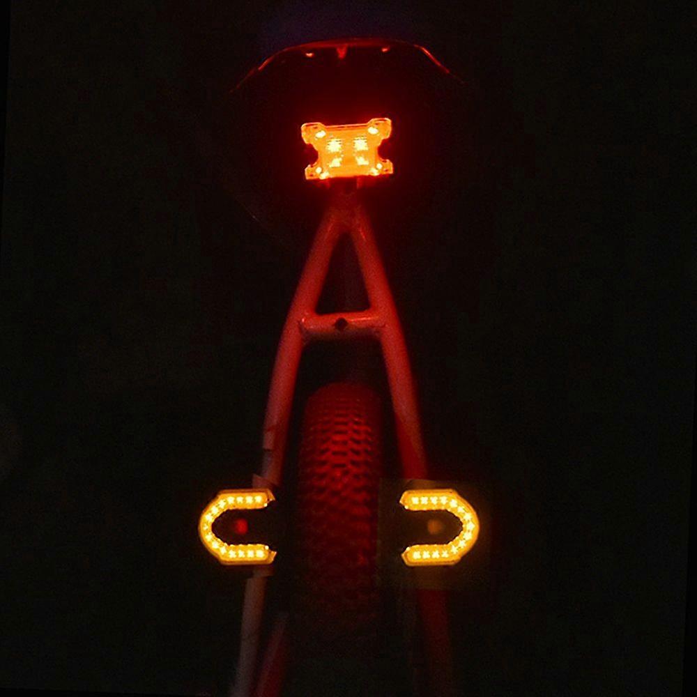 Wireless Control Bike Turn Signal Light Waterproof Bicycle Front Rear Safety Warning Light