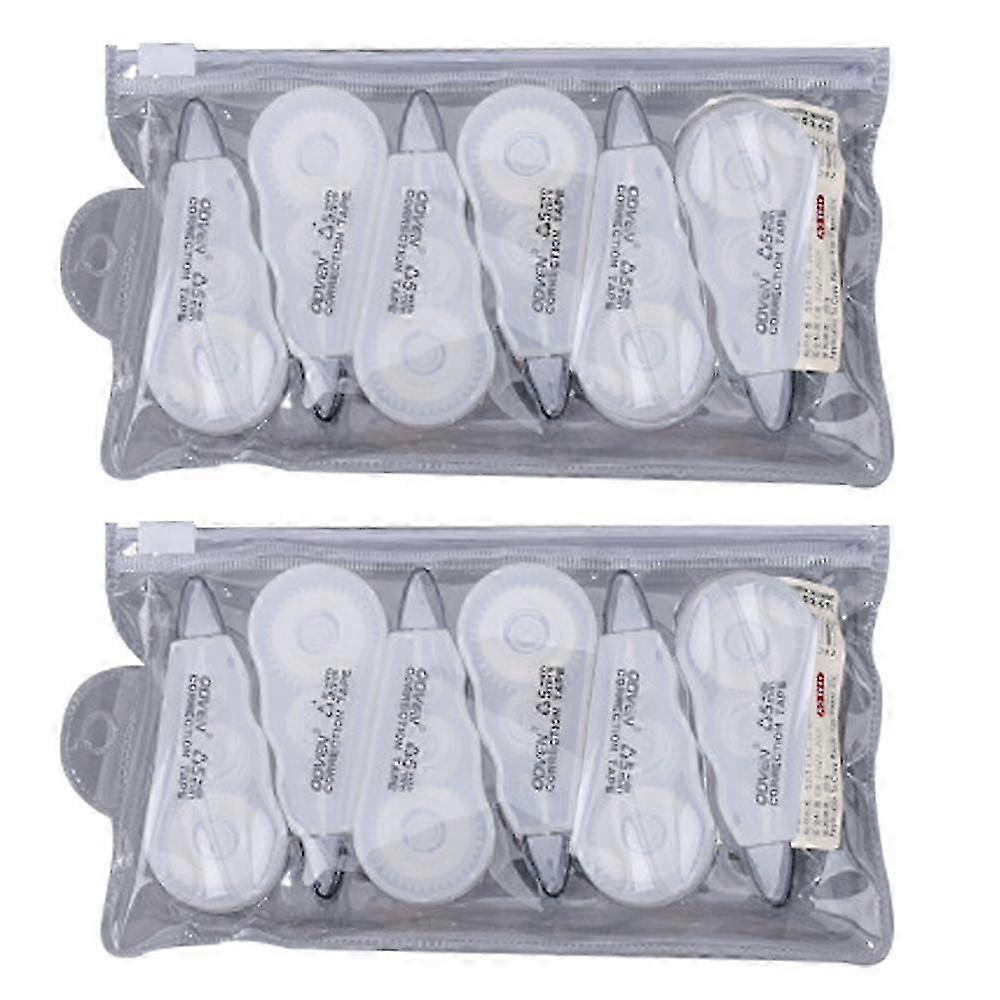 Easy-Use Applicator for Instant Corrections, Whiteout Tape for School Office Supplies