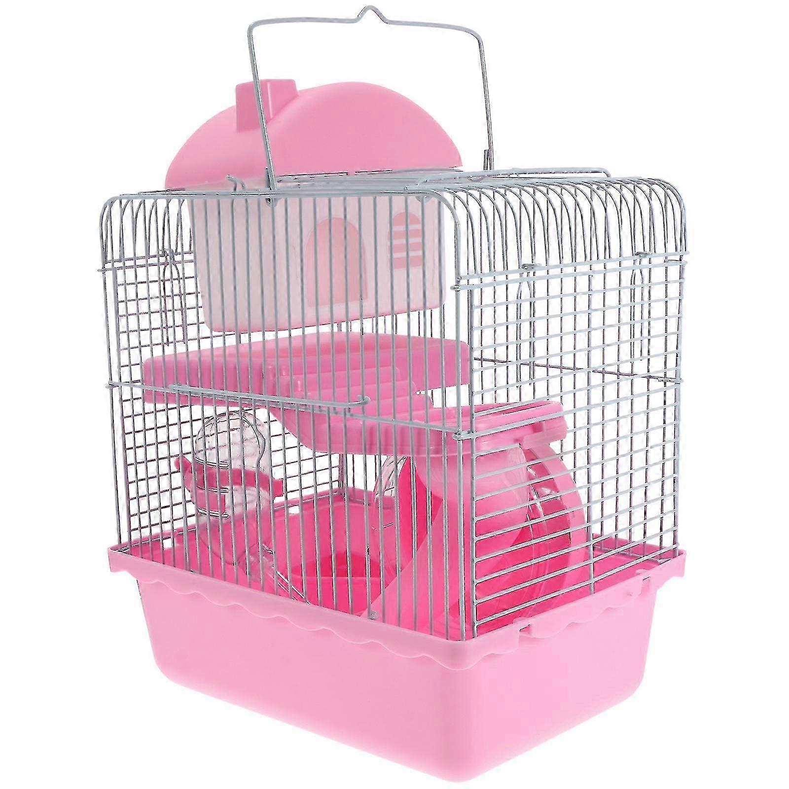 Hamster Cage Small Castle Luxury Hamster Cage Double Layer Hamster ...