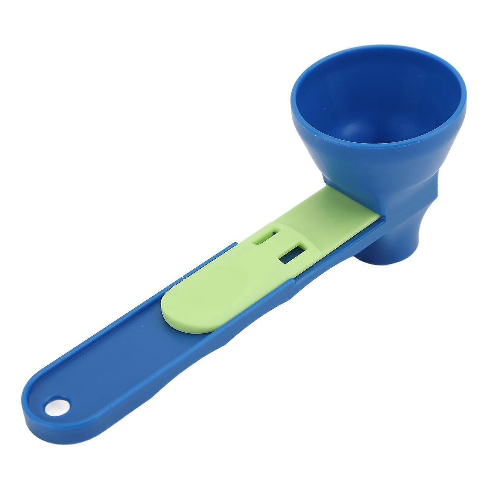 Creative Plastic Spoon Funnel for Protein Powder & Yolk Separation