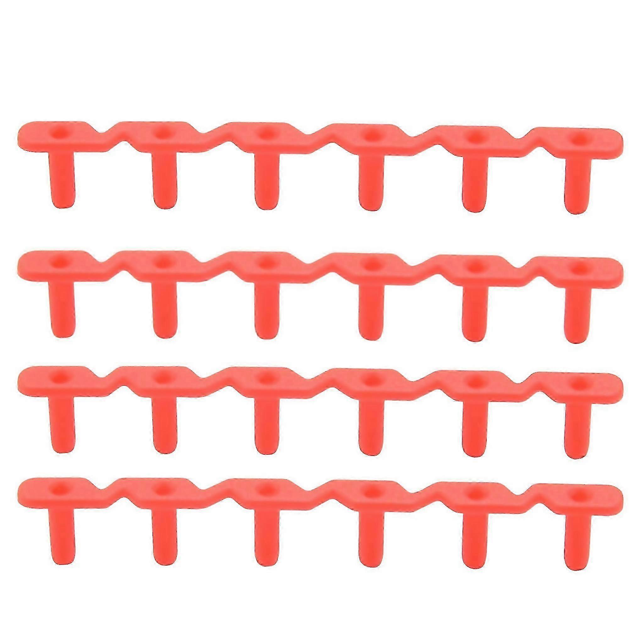 For Badminton Racket Racquet Stringing Grommets Eyelets 6 Nails Fruugo Uk Red 2025