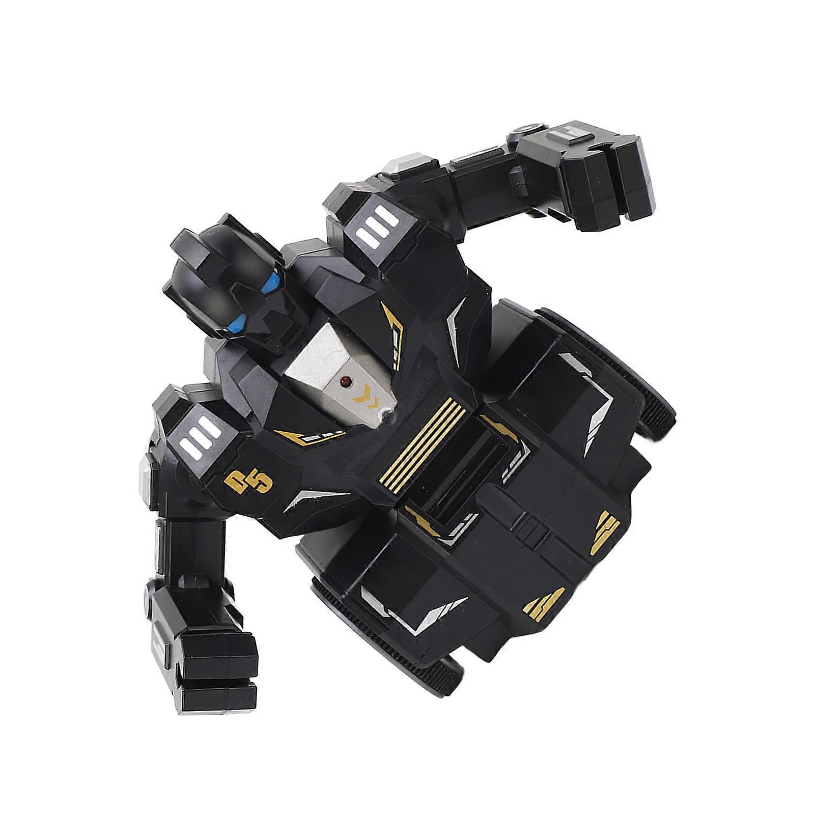 Remote Control Fighting Robot Toy with 2000mAh Battery, Black