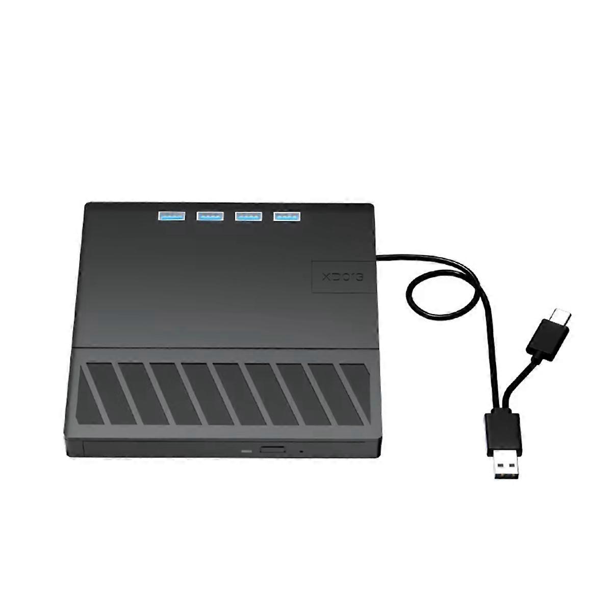 USB 3.0 Type C External CD DVD RW Optical Drive DVD Player Burner Reader for XP/7/8/10/11 Laptop Desktop