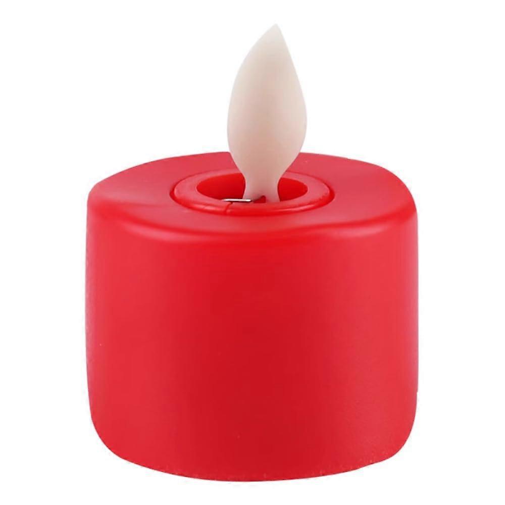 3.5cm Electronic Candle Lamp LED Simulation Swinging Buddha Lamp Battery Powered
