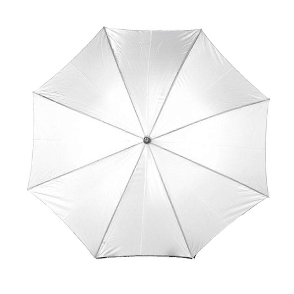 L-Merch Cork Wooden Handle Automatic Stick Umbrella
