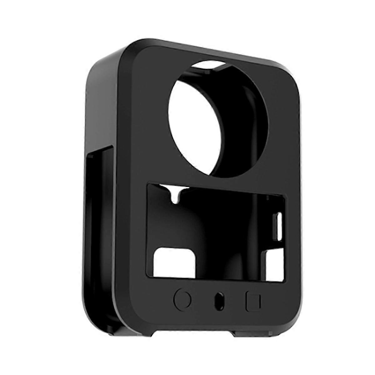 For 360 Soft Silicone Case for 360 Silicone Protective Full Cover Shell Camera Accessorie Black