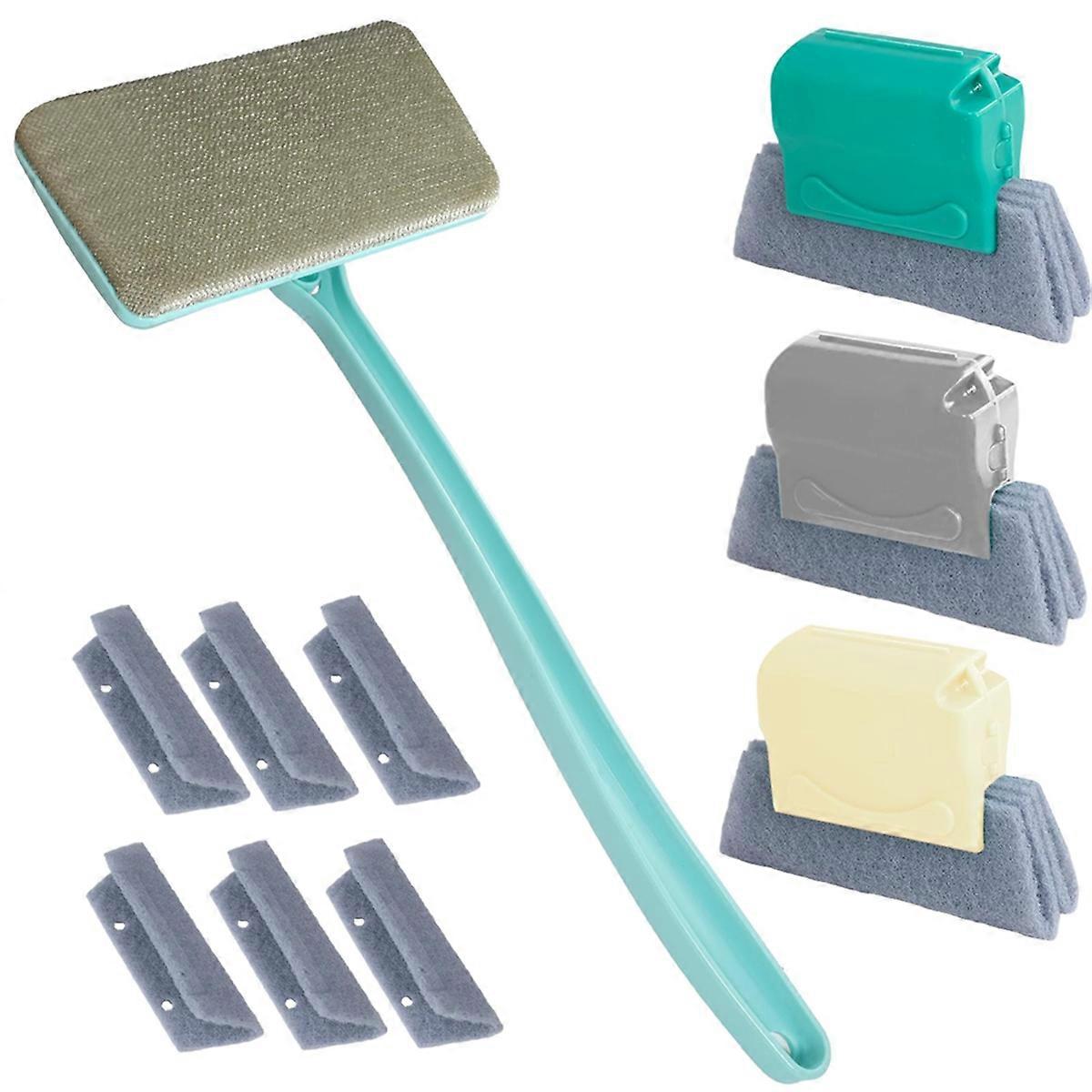 Window Screen Cleaner&Track Cleaning Kit,Mesh Screen Cleaning Brush