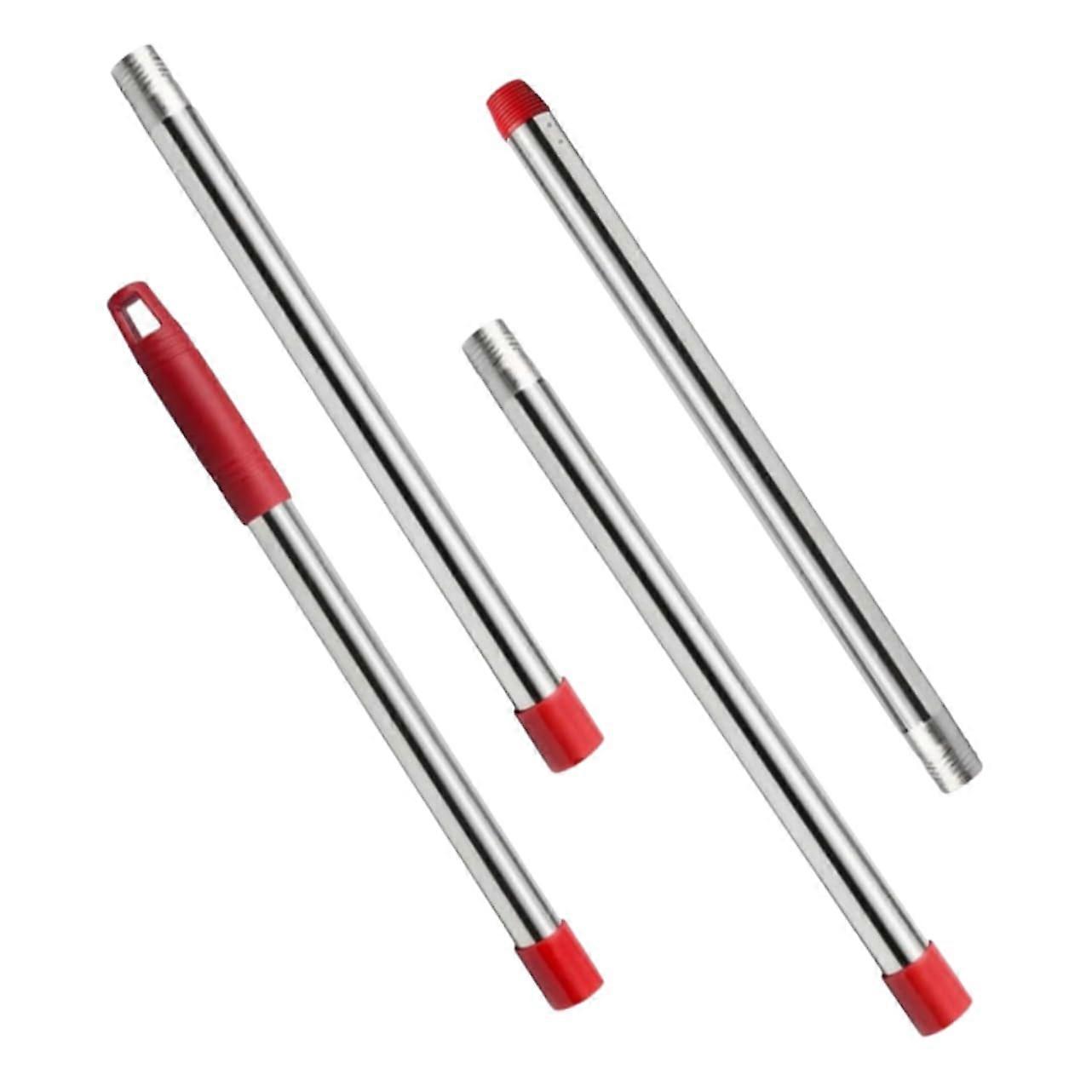 Extendable Mop Rod Stainless Steel Replacement Pole For Stick Mop Ergonomic Handle Floor Cleaning