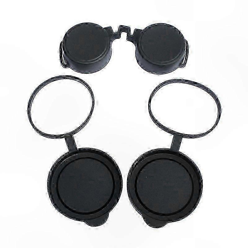 Rubber Protective Caps for 42mm/50mm Binoculars and Telescopes, Objective and Eyepiece Covers