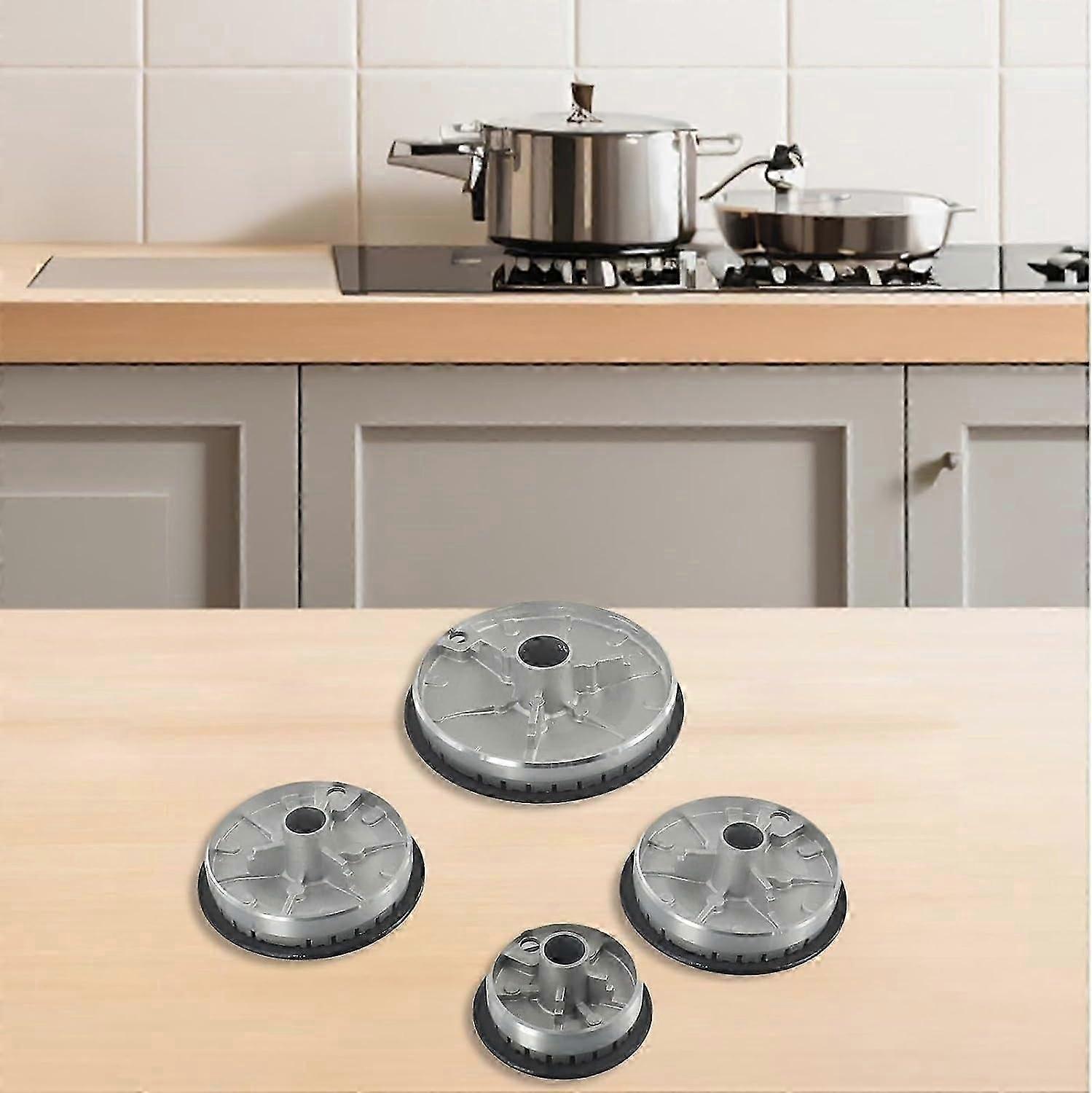Gas stove burner cap set even heat, compatible, easy clean, iron, ideal replacement