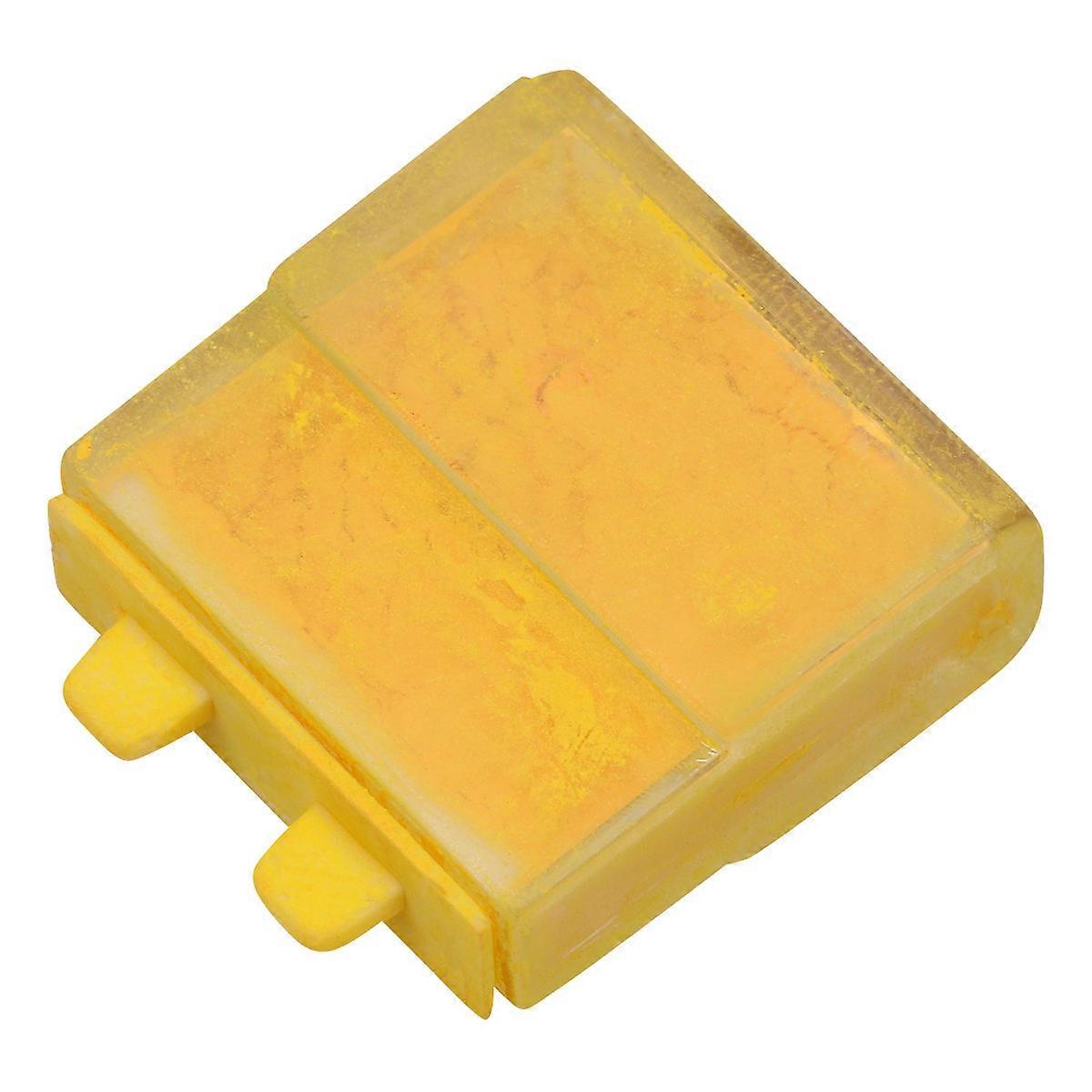 Tailors Chalk 10Pcs Triangular Sewing Aid For Home Tailoring And Professional Use Yellow Powder Box