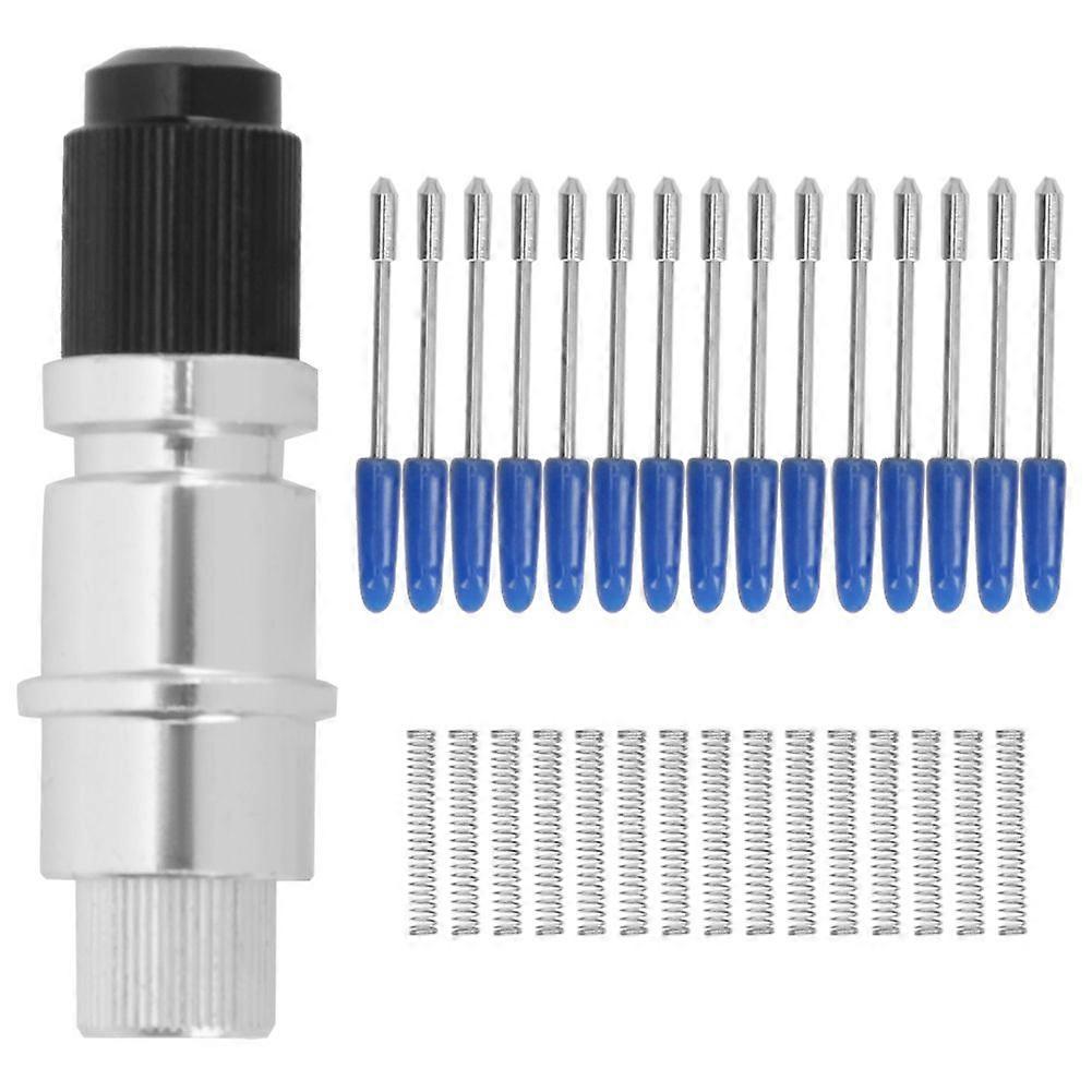 CB09 Holder 15Pcs Cemented Carbide 60 Blade Cutting Tool for Vinyl Cutter Plotter Blade