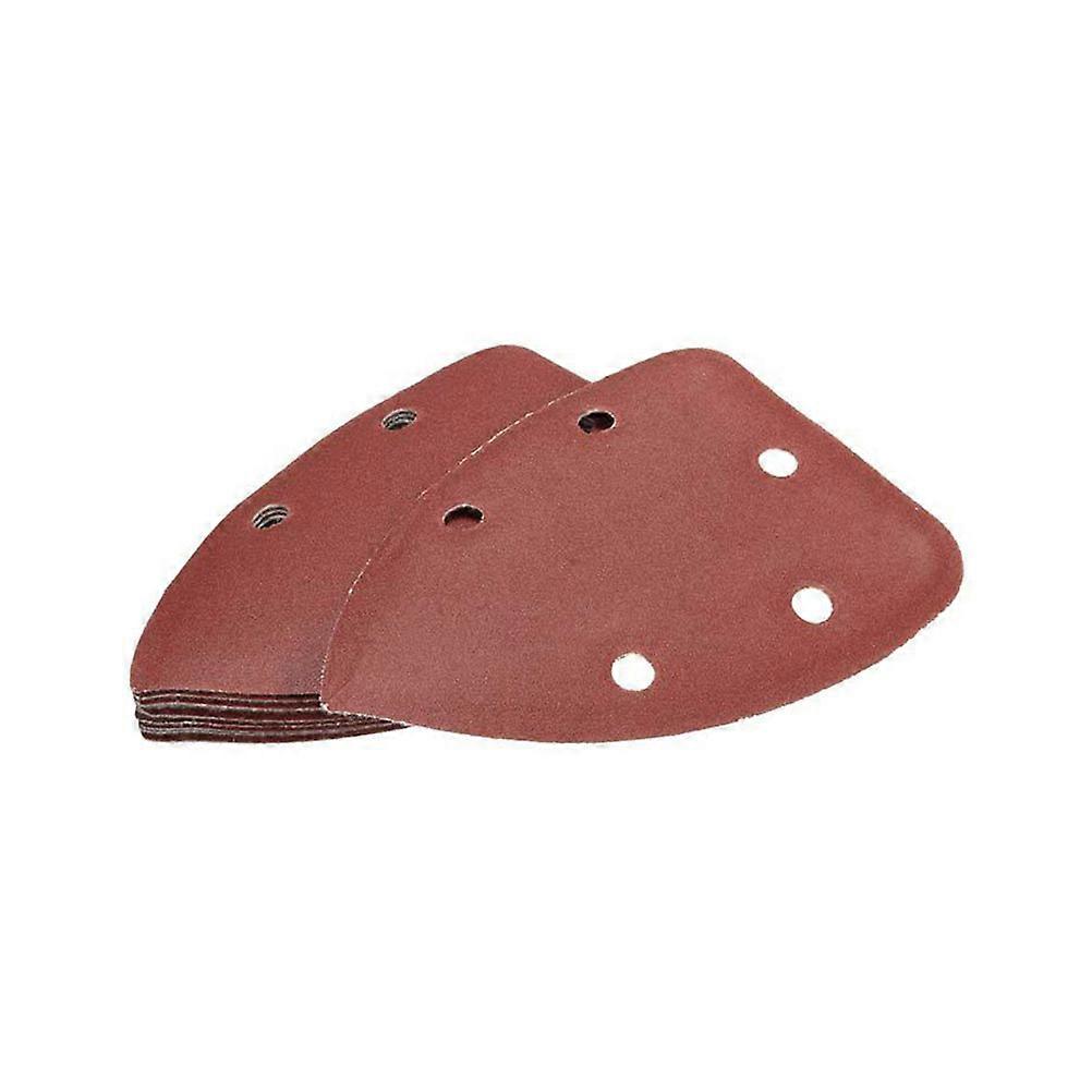 Brown Triangle Sand Paper for Polishing Use 80Pcs Portable Multi-Purpose Set