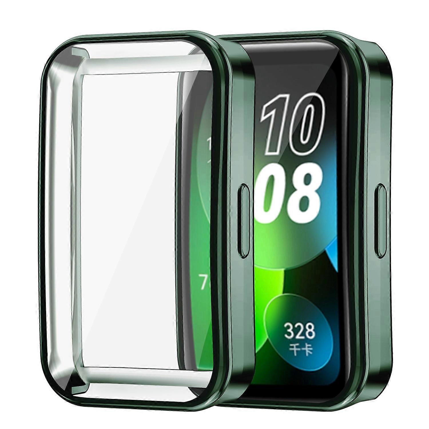 For Huawei Band 8/Band 8 NFC/Band 9/Band 9 NFC Electroplated TPU Watch Case Full Coverage Anti-Drop 