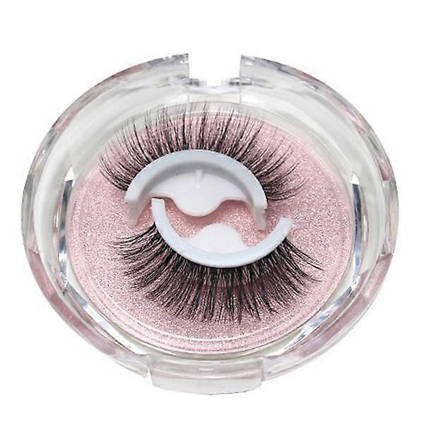 Self-Adhesive False Eyelashes No Glue Reusable Long Eyelashes Waterproof Self-Adhesive Eyelashes No Liner