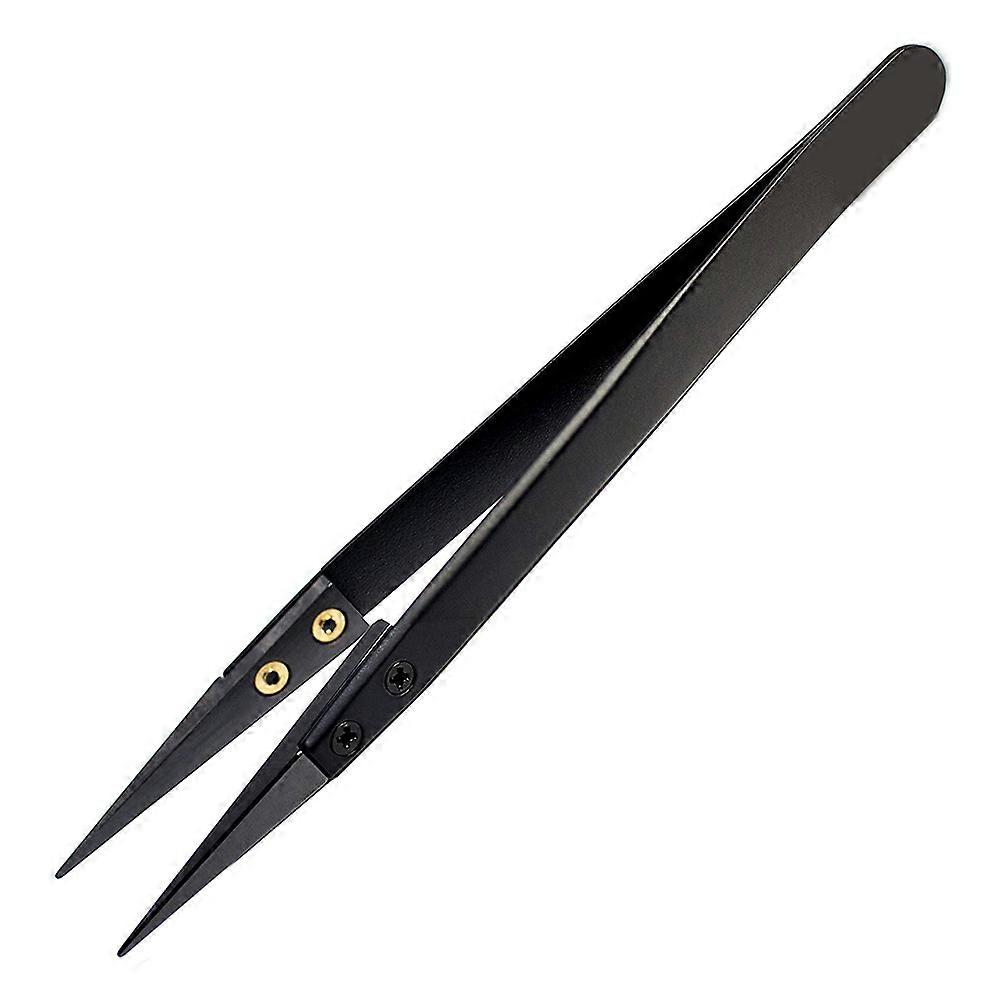 Antistatic Tweezers 4Pcs Ceramic Tweezers Set for Precision Repair