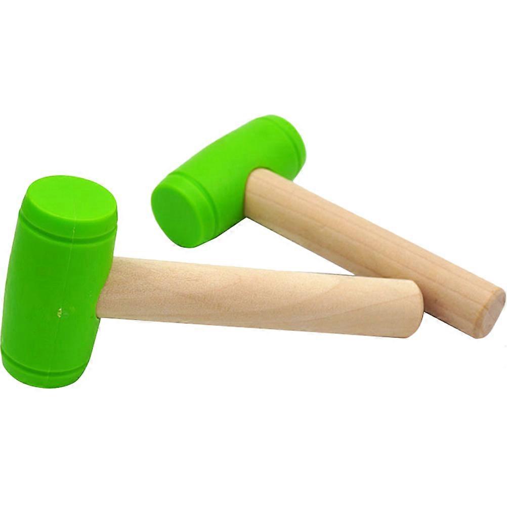 Wood Hammer Toy Set for Kids Simulation Maintenance 6Pcs