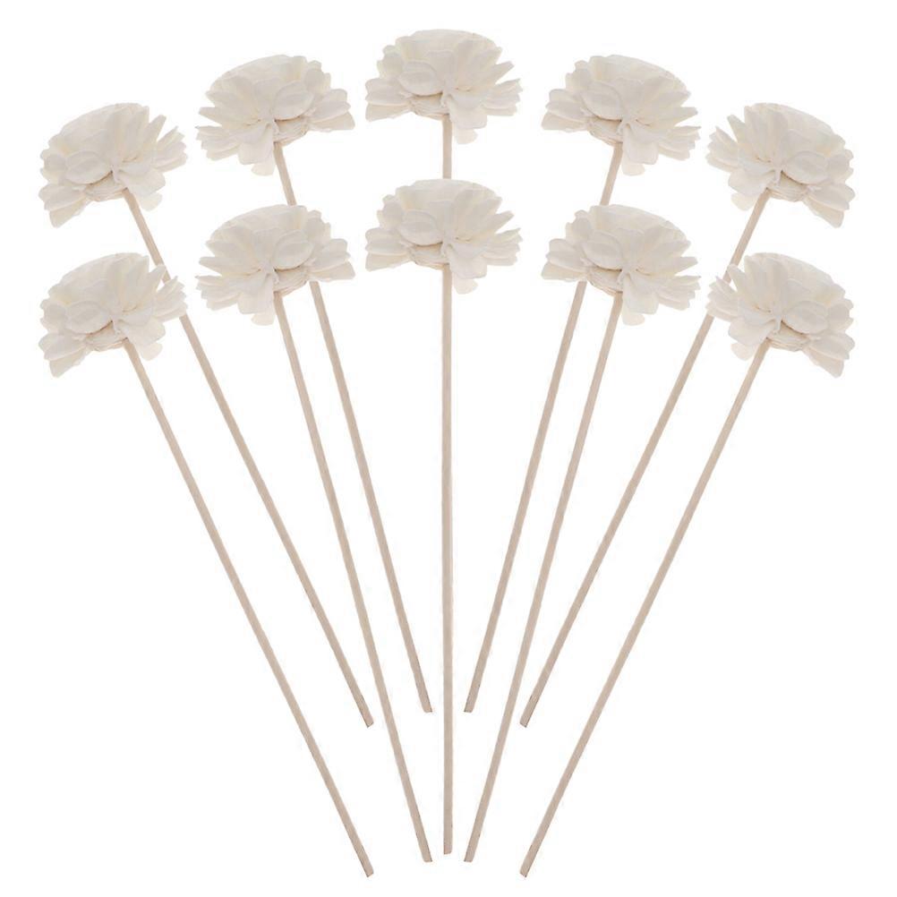 Diffuser Sticks Reed Diffuser for Aromatherapy 20Pcs Beige Refill Sticks