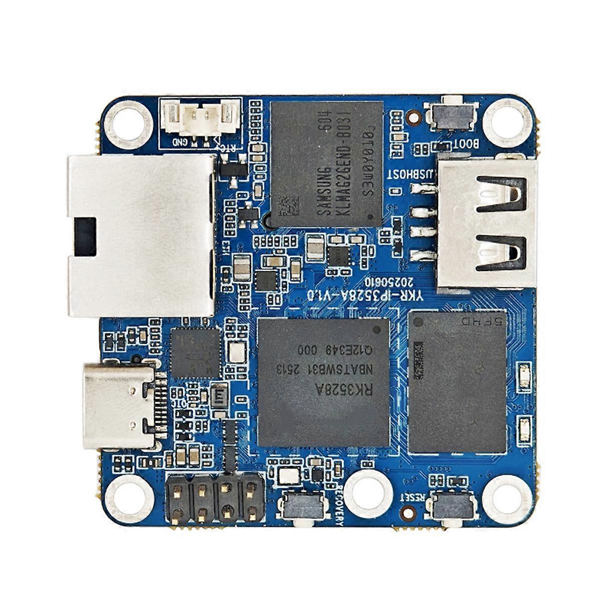 Embedded Quad-Core Development Board 1G/2G RAM, RK3528A, 16GB EMMC/Wireless Network Card/Gigabit Et