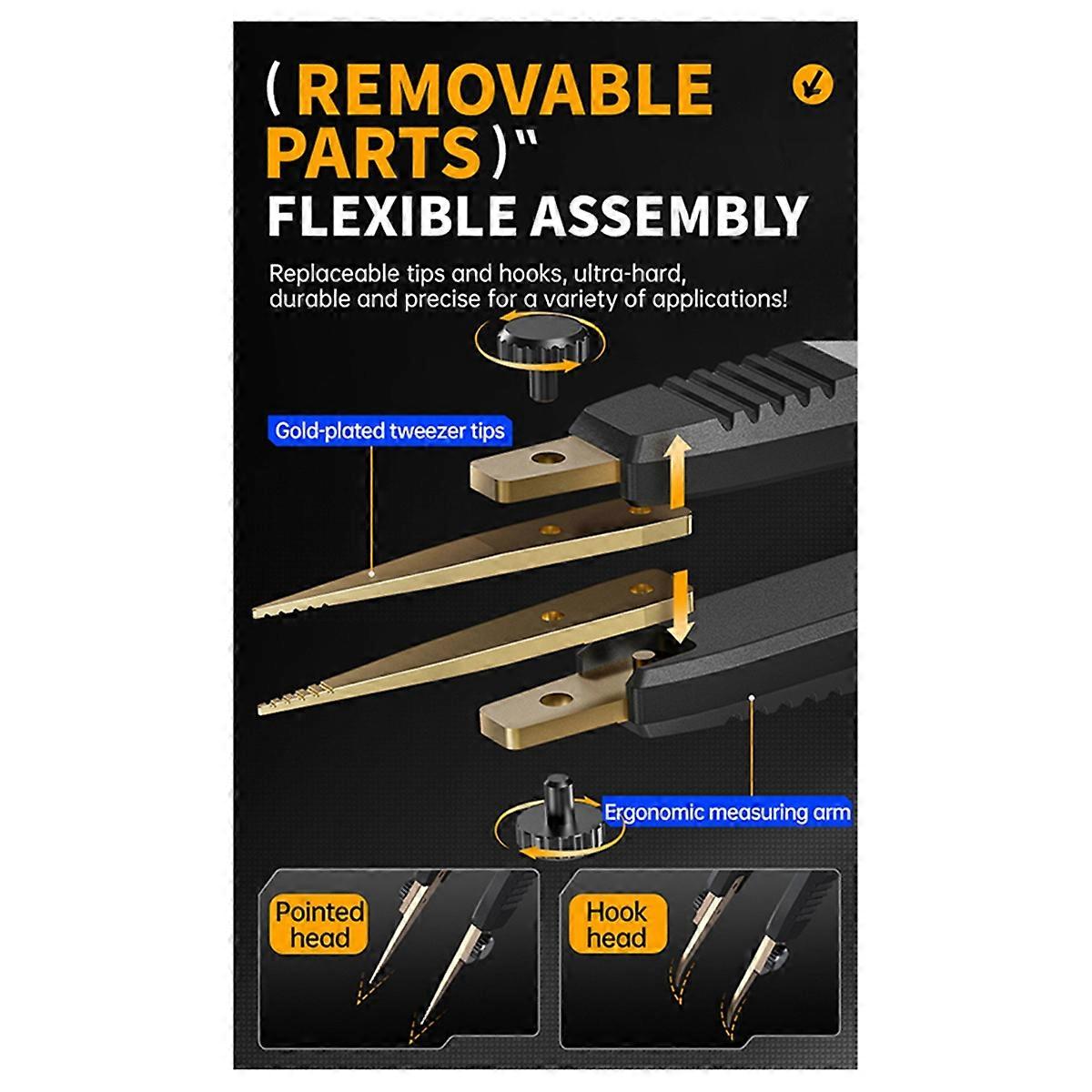  -ST1 intelligent digital bridge tweezers resistance