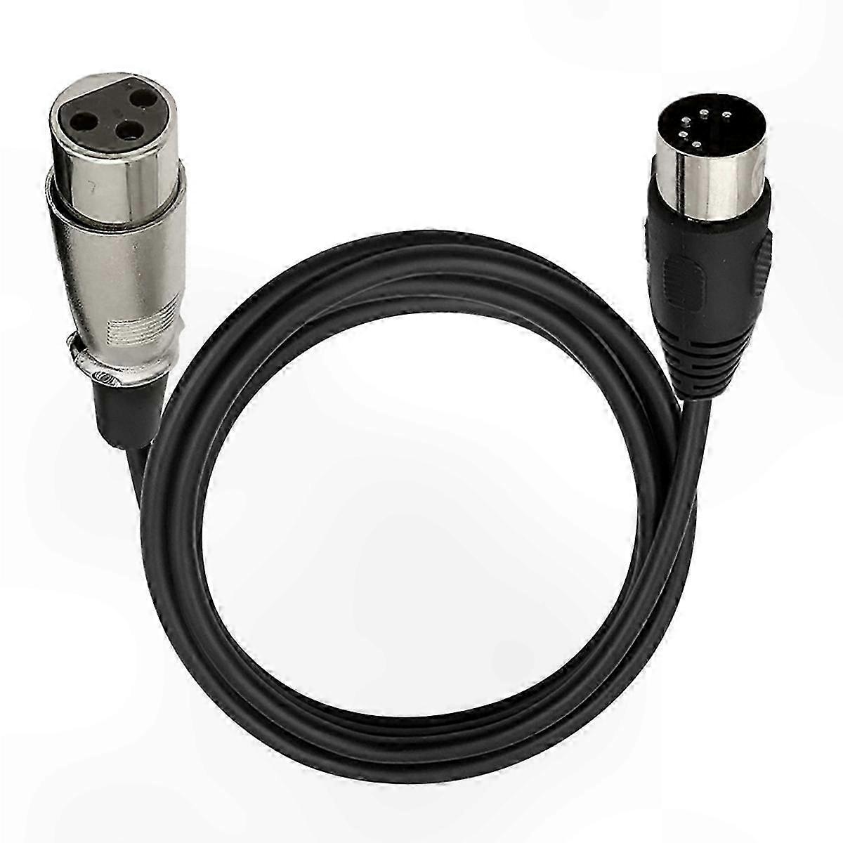 5-Pin XLR to MIDI Cable for o Equipment Connection