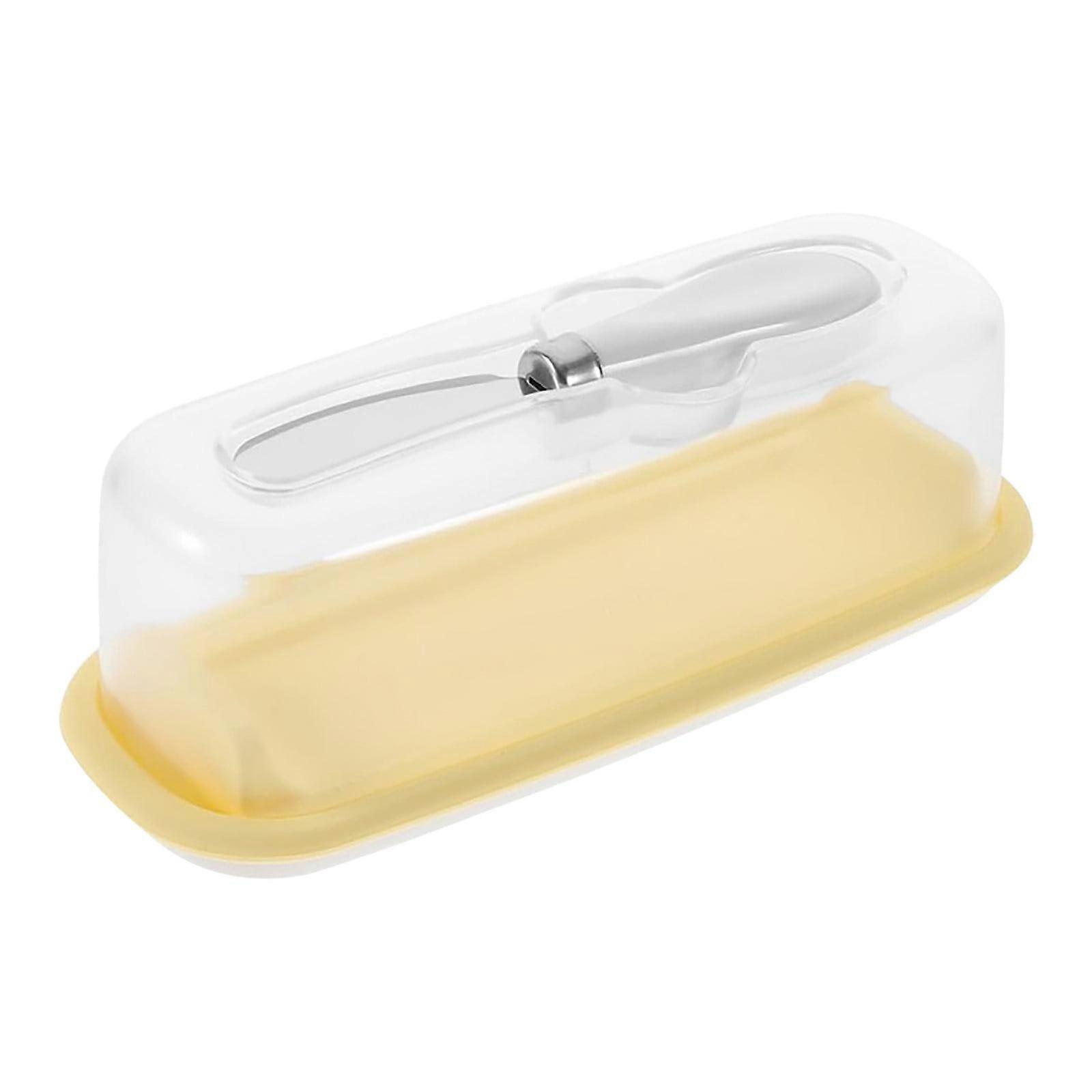 Cheese Storage Container - Ham and Cheese Container Sealed Sandwich Meat Containers for Butter Keep with Cheese Box