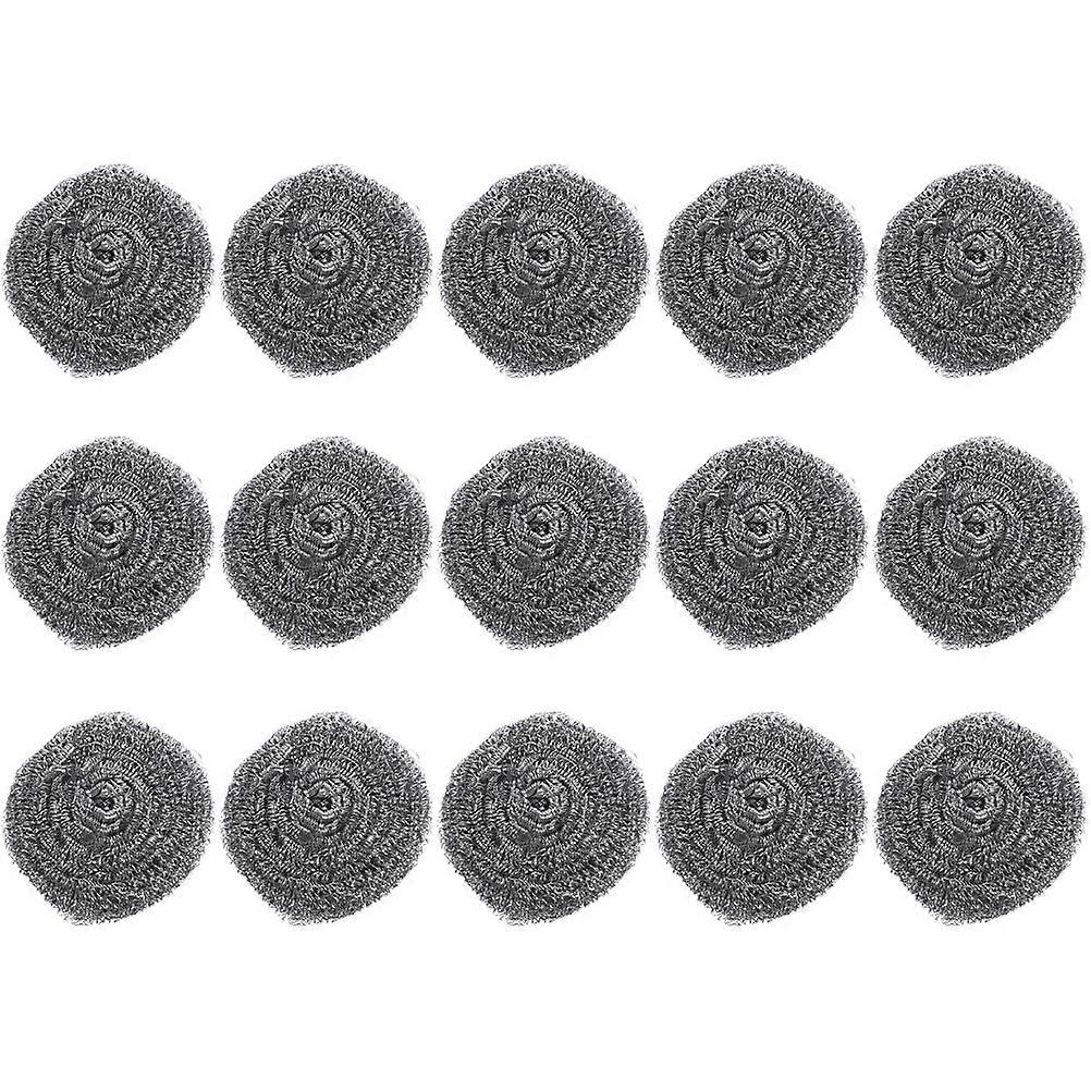 Pot Cleaning Brush Steel Scrubber for Kitchen Use 30Pcs Set