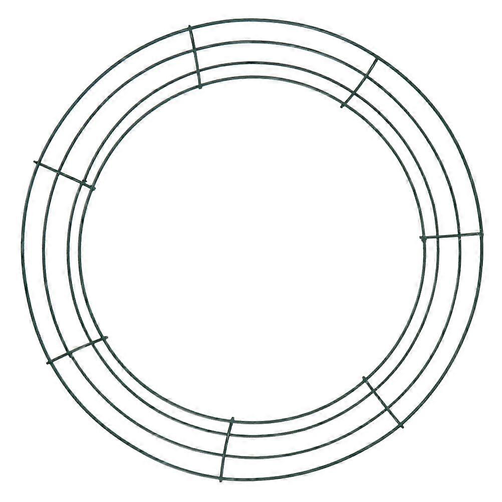 DIY Metal Wire Wreath Frame for Crafting 3Pcs Pieces