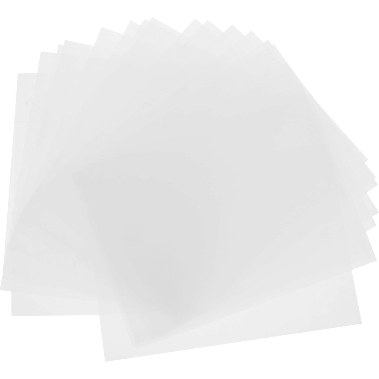 Heat Shrink Paper Film Sheets White for Handmade DIY Crafting 80 Sheets