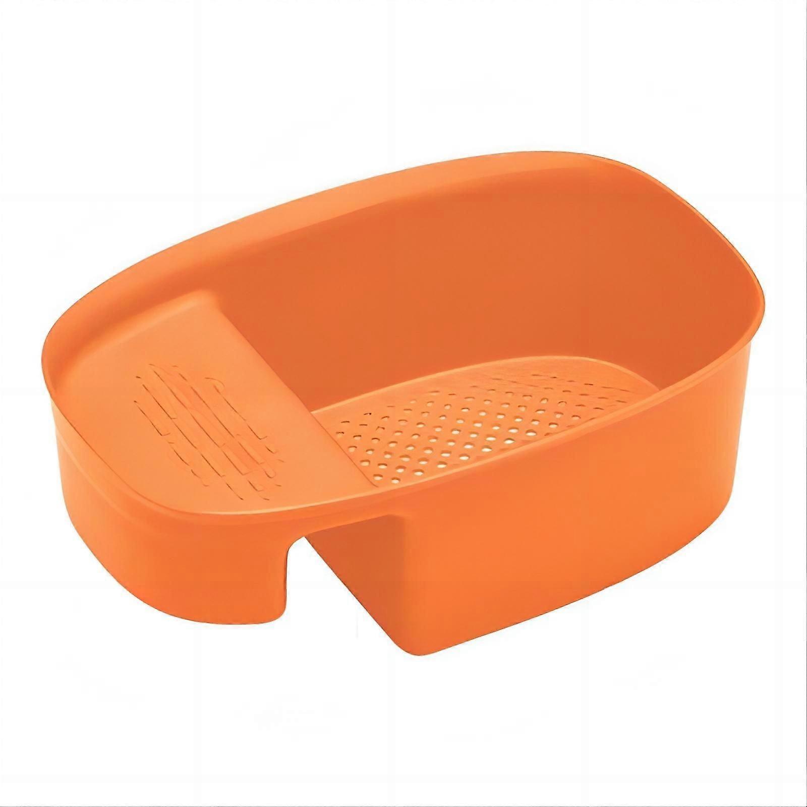 Hanging Drain Filter Mesh Strainer Compatible with Zhouqiannn Dishwasher Tray, Fruit Veg Storage PP Rack with Drainboard & Mat
