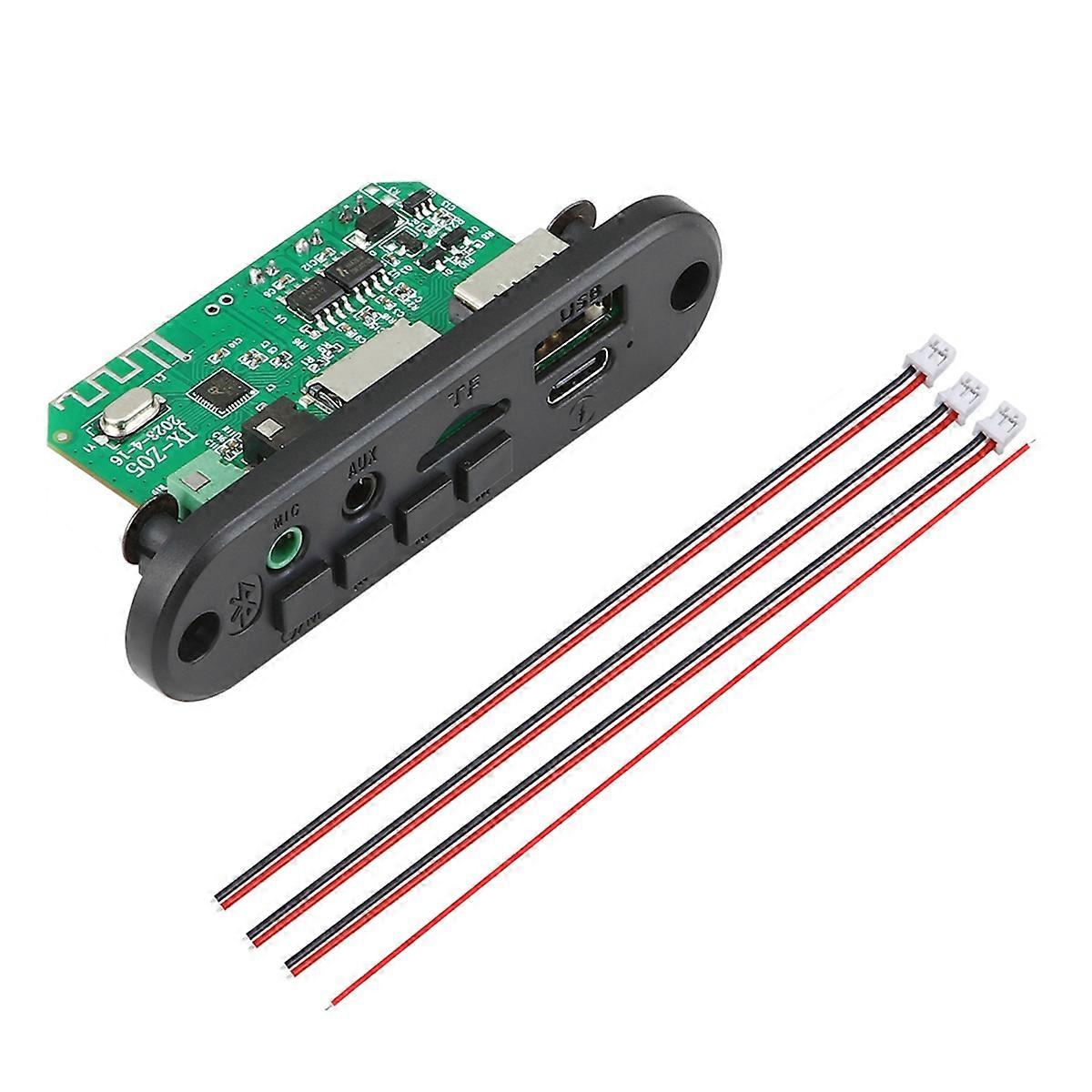 6W DIY MP3 Decoder Board 5V 2x3W Amplifier Bluetooth 5.0 MP3 Player Car FM Radio Module TF AUX WMA W