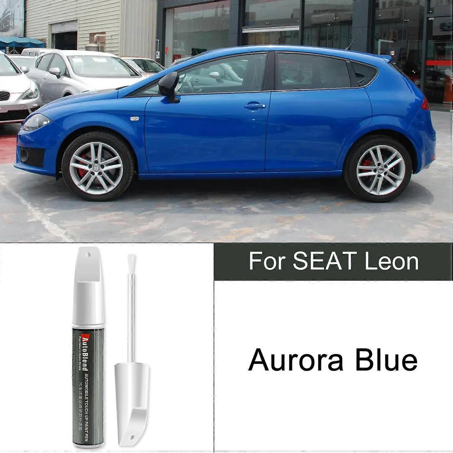 Compatible Paint Repair Pen for SEAT Leon Precise Color Matching Scratch Removal and Clear Coat Pen To Restore Paint Gloss and Texture