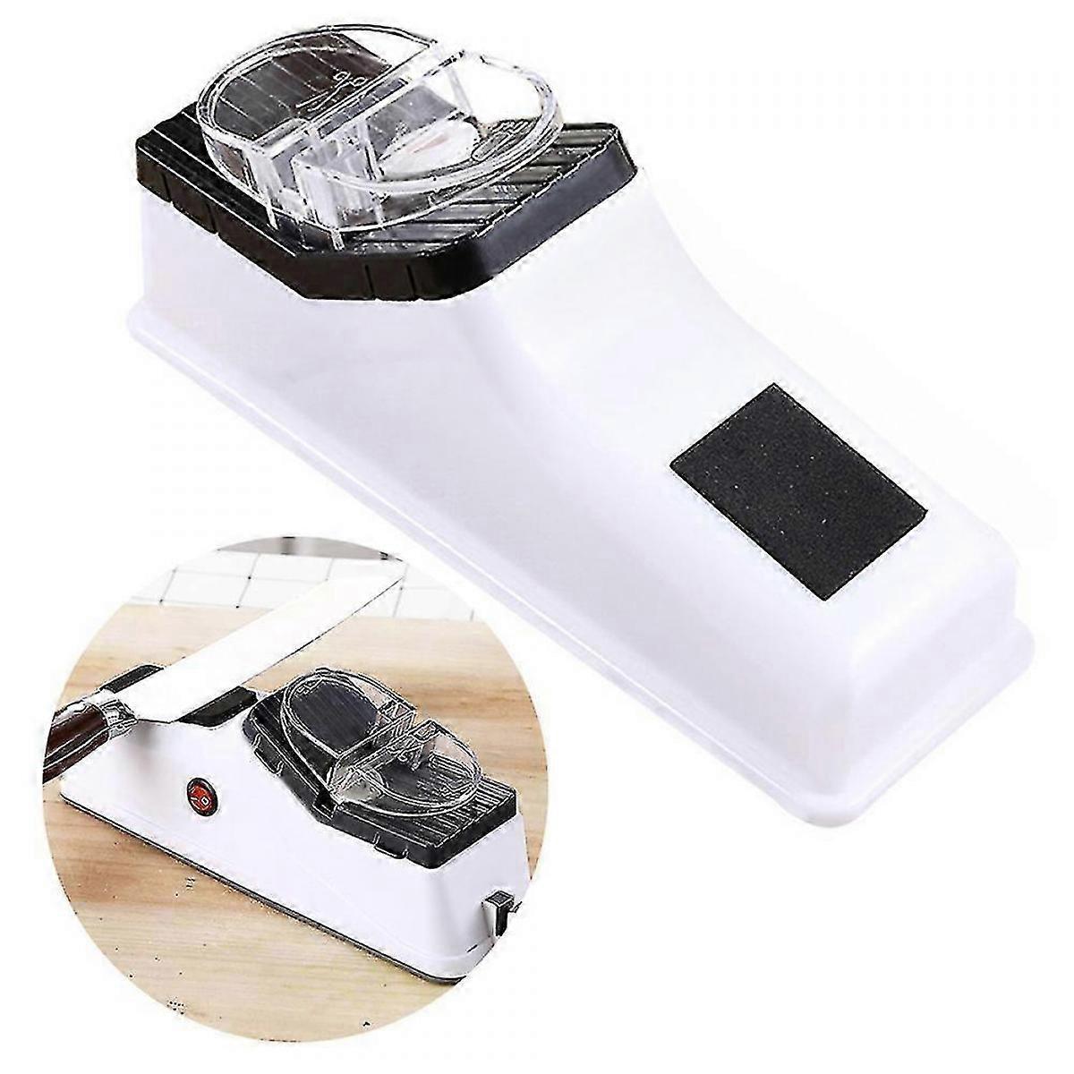 Electric Knife Sharpener & Scissor Sharpeners Quick Sharpening Kitchen Home Sharp Tool